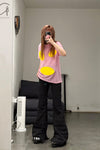 Windowsen wide -leg ski pants PS23P005 black